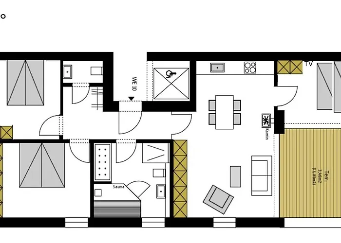Park-apartment Scharmuetzelsee 10 * ヴェンディッシュ・リーツ
